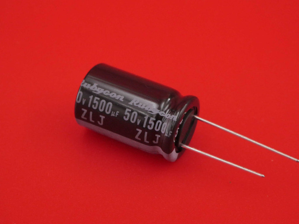 Sort Capicator 50V 1500uF Low ESR Capacitor (short fat) – Straw Hat Aerial